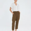 Mela Purdie Soft Zip Pant Tannin