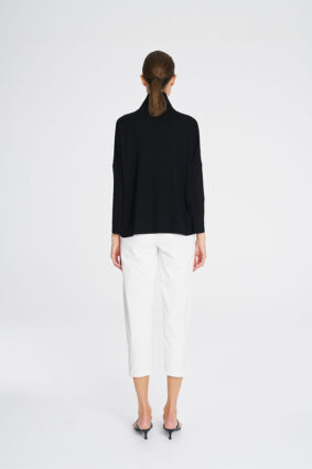 Mela Purdie Tab Sweater Black