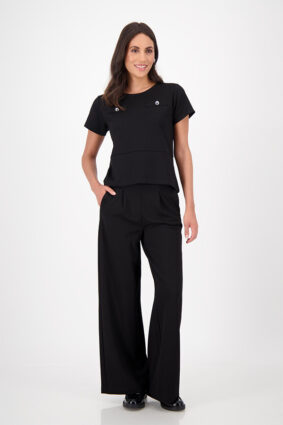 Monari Sweat + Buttons Black