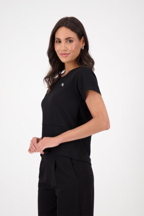 Monari Sweat + Buttons Black
