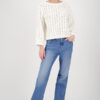 Monari Sweater Structure Off White