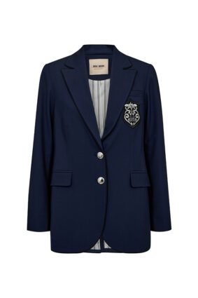 Mos Mosh Marjurie Piet Blazer Mrtm Blue