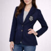 Mos Mosh Marjurie Piet Blazer Mrtm Blue