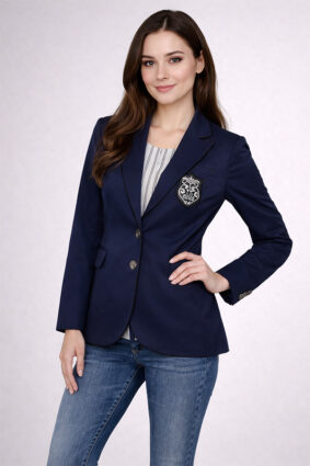 Mos Mosh Marjurie Piet Blazer Mrtm Blue