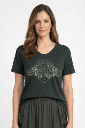 Mos Mosh Nadine O-SS Deco Tee Urban Chic
