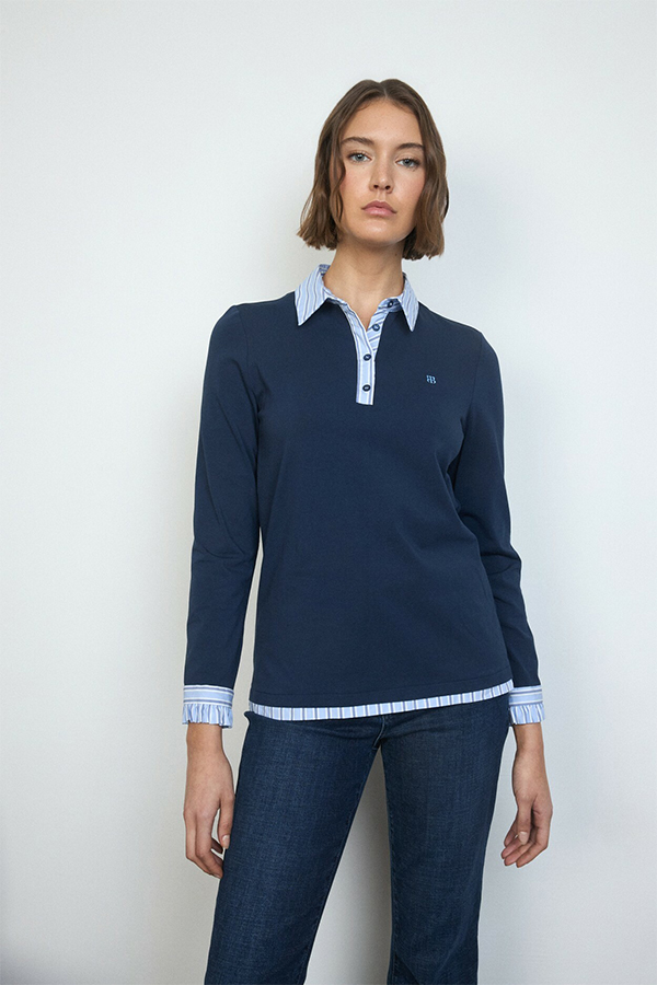 Tinta & Bariloche Lucca Shirt Navy