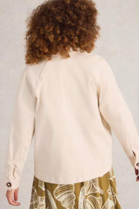 White Stuff Eden Denim Jacket Lgt Nat