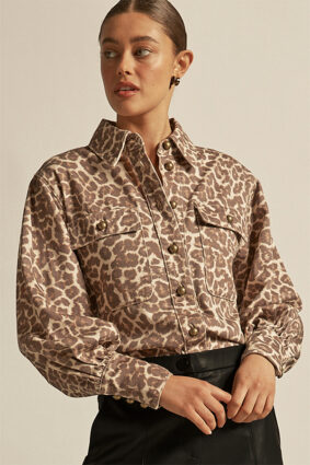 Zoe Kratzmann Crest Top Ocelot