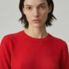 Aleger Cashmere Classic Crew Poppy