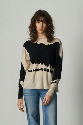 Aleger Tulip Sleeve Paint Top Paint