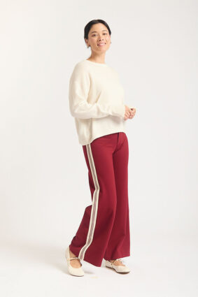 Alessandra Estelle Sweater Cloud Dancer