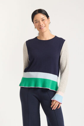 Alessandra Evora Sweater Navy