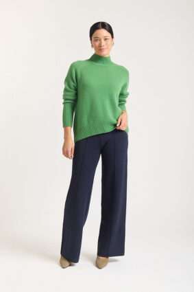 Alessandra Fifi Polo Sweater Avocado
