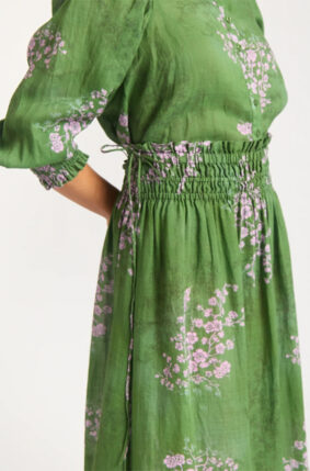 Alessandra Sylvie Skirt Maple Print