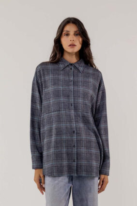 Elemente Clemente Blouse Kabo Blue_Petrole