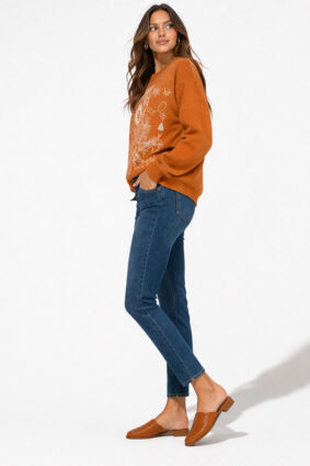 Johnny Was Sweatshirt Krysallis Pumpkin Spice