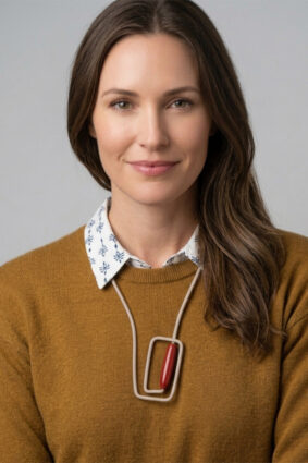 Jolly Venezia Unic4vrt Necklace Vertical Tube PVC Necklace Brick