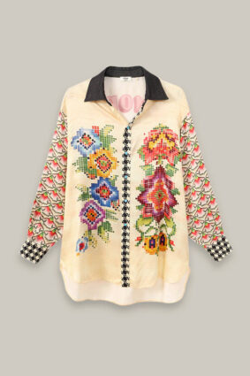 ME369 Ella Boyfriend Shirt Jeans Lycra