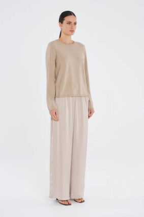 Mela Purdie Crew Sweater Camel