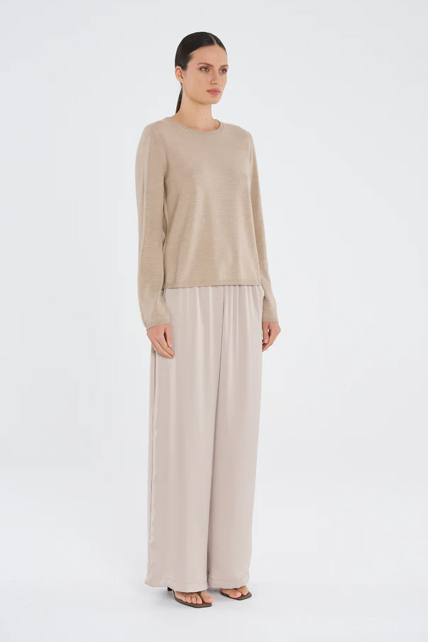 Mela Purdie Crew Sweater Camel