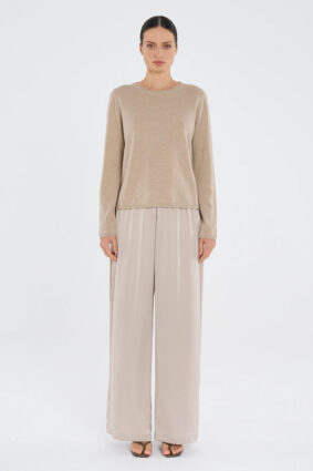 Mela Purdie Crew Sweater Camel