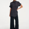 Mela Purdie Funnel Tunic Sapphire