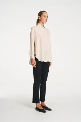 Mela Purdie Swish Tab Shirt Vanilla