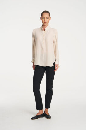 Mela Purdie Swish Tab Shirt Vanilla