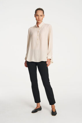 Mela Purdie Swish Tab Shirt Vanilla