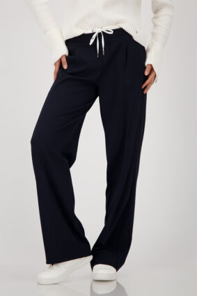 Monari Pants Jogger Cntst Waistband Night Sky