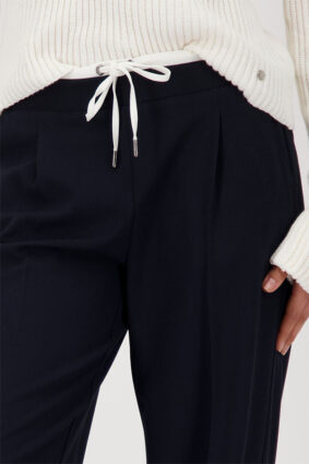 Monari Pants Jogger Cntst Waistband Night Sky