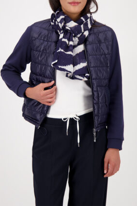 Monari Scarf Zebra Allover Night Sky PTN