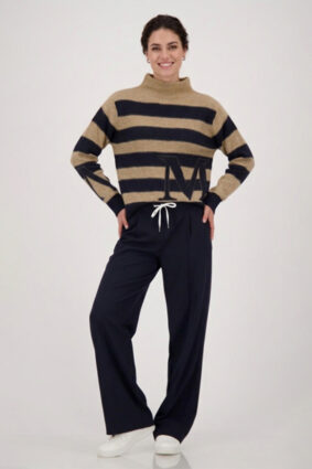 Monari Sweater Striped Night Sky