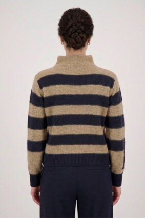 Monari Sweater Striped Night Sky