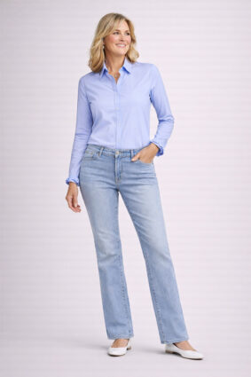 Mos Mosh Mattie Flip Shirt Light Blue