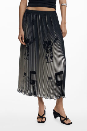 Desigual Skirt Midi Negro