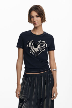 Desigual Skirt Midi Negro