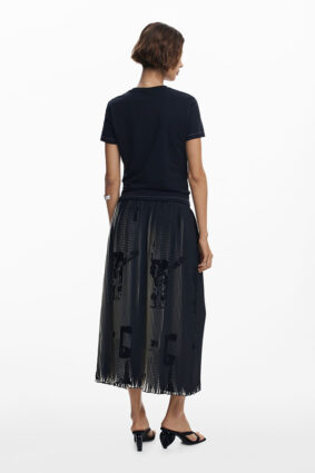 Desigual Skirt Midi Negro