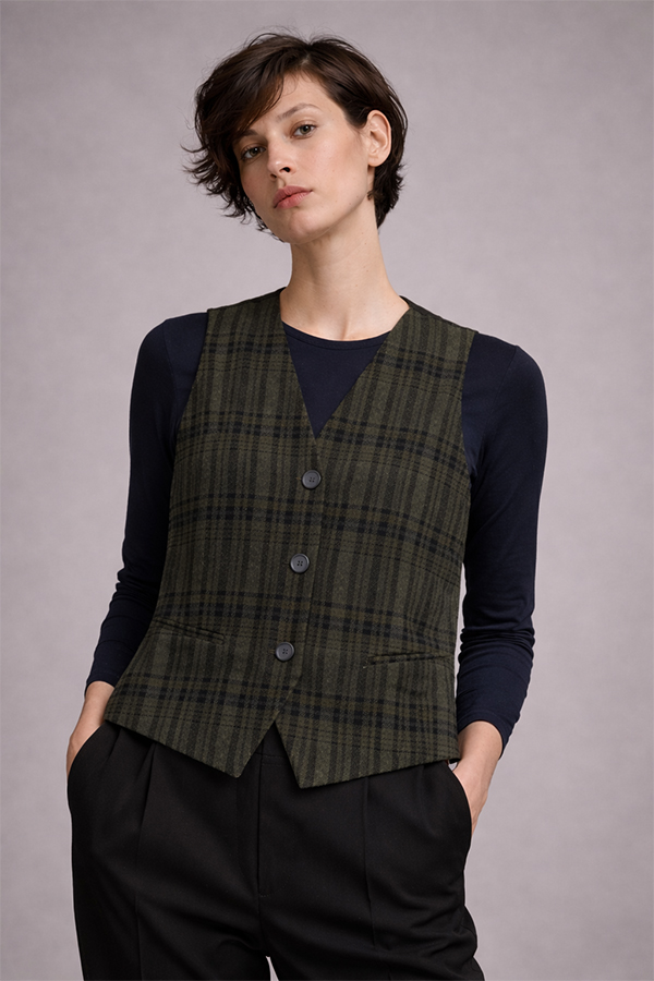 Elemente Clemente Vest Kazamar Dark Emerald