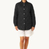Ilse Jacobsen Quilted Shirt Jacket Dark Indigo