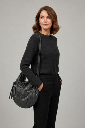 In.Zu Cocconeo Bag Silver Chain