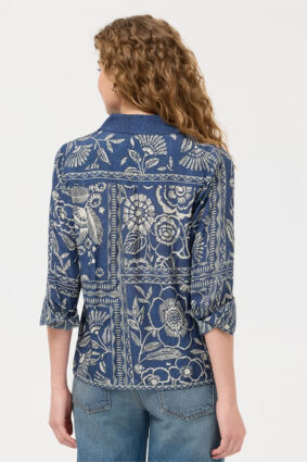 Johnny Was Button Detail Shirt – Vaelis
