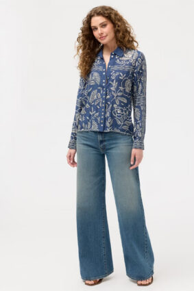 Johnny Was Button Detail Shirt – Vaelis