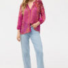 Johnny Was Franceen Shirt - Lantana Scarf