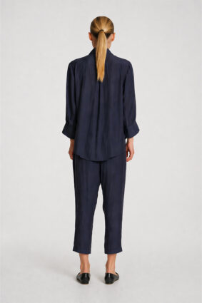 Mela Purdie Resort Blouse Navy