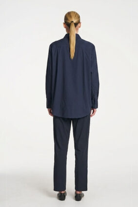 Mela Purdie Saville Shirt French Navy