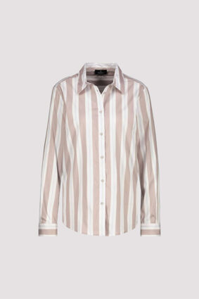 Monari Blouse Cotton Stripes Ltemcht Ptn