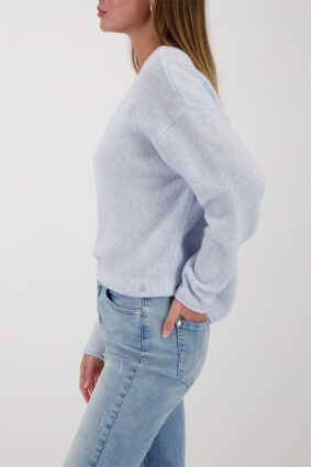 Monari Fleece Sweater Ice Blue