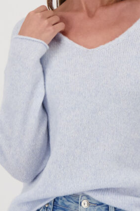 Monari Fleece Sweater Ice Blue