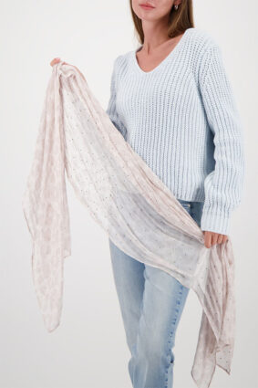 Monari Leo Scarf All-Over Scarf Ltemcht Ptn